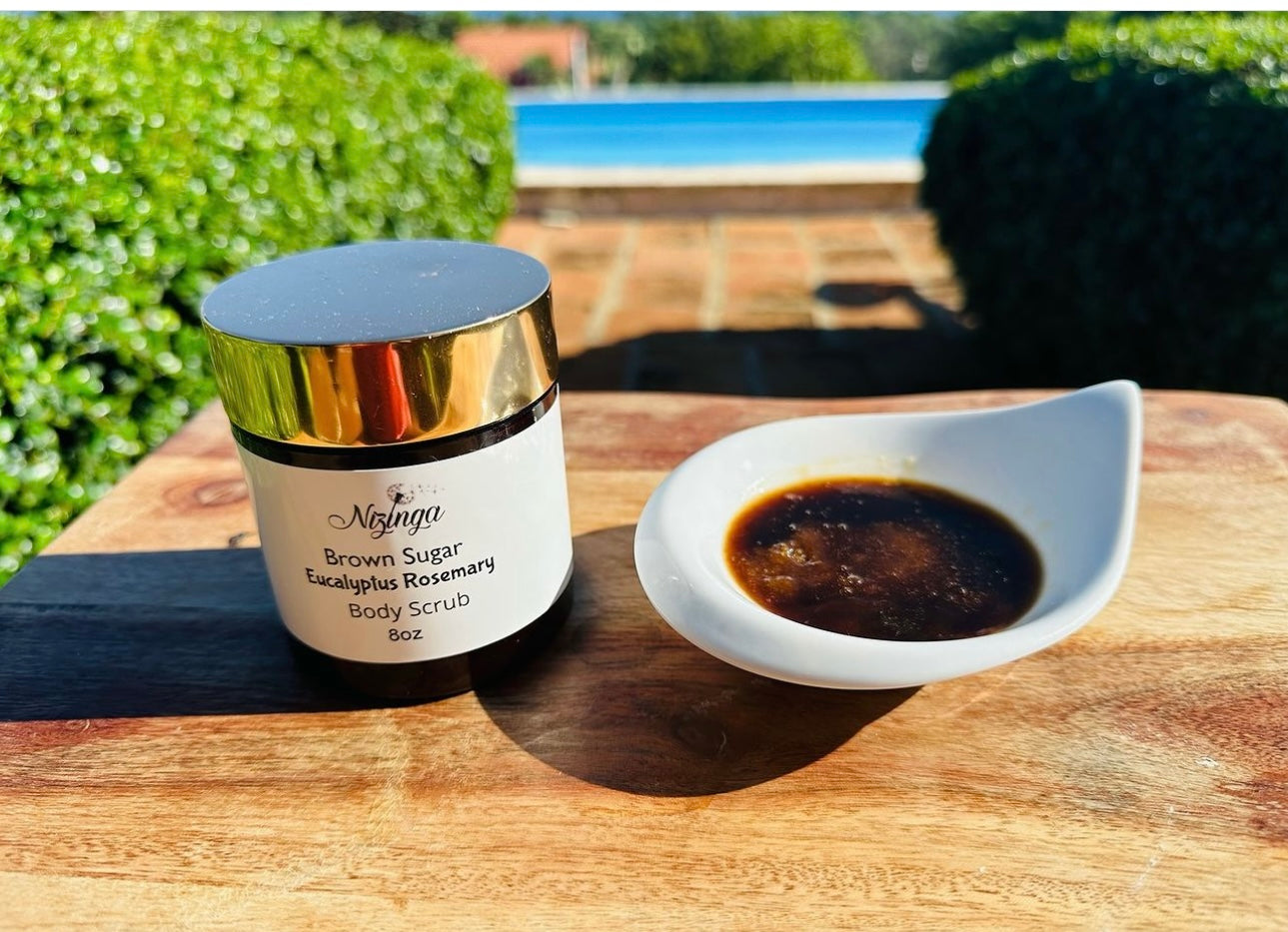Nizinga Brown Sugar Body Scrub