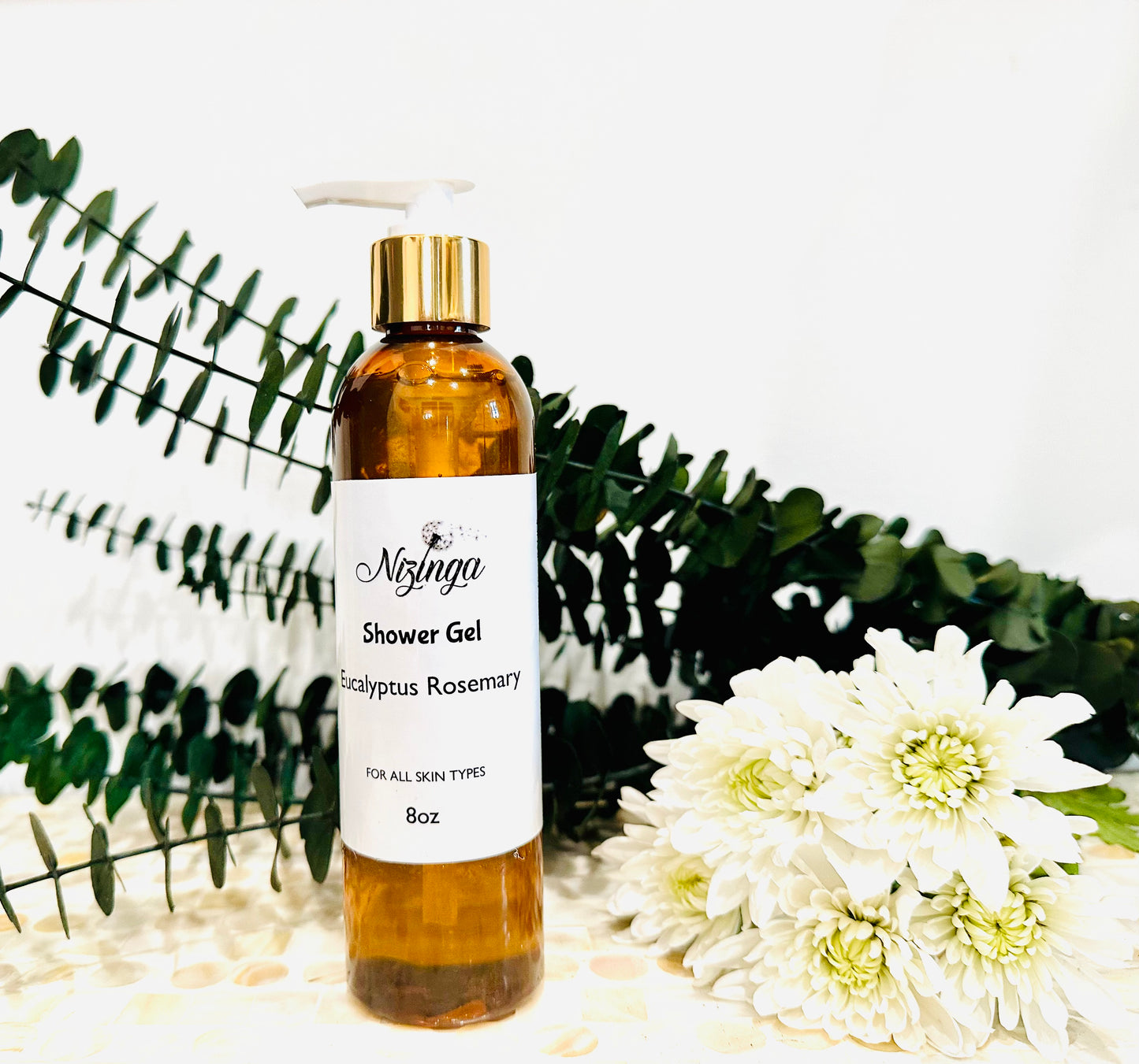 Nizinga Shower Gel Eucalyptus Rosemary