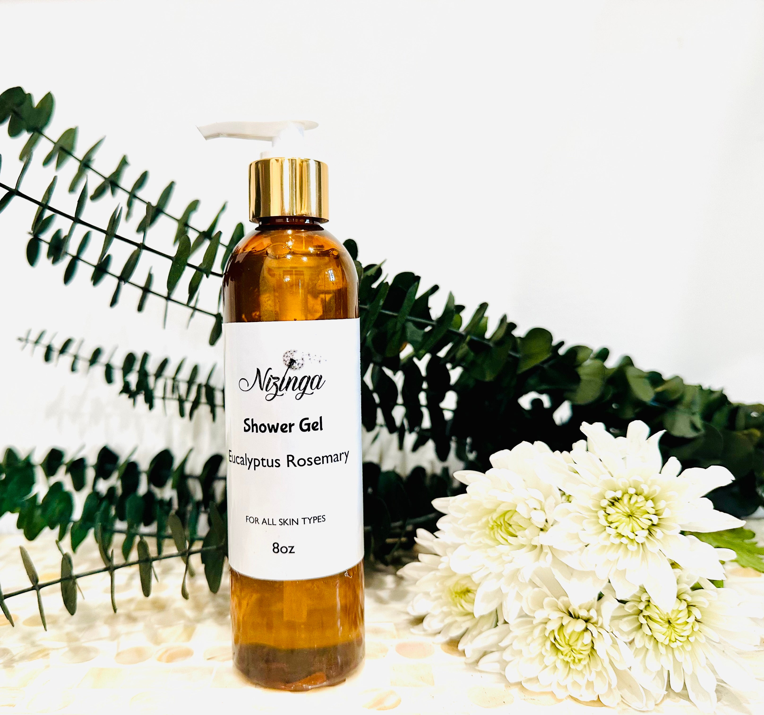 Nizinga Shower Gel Eucalyptus Rosemary